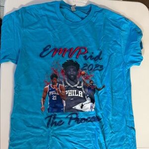 Philadelphia 76ers EMVPiid Medium Tshirt